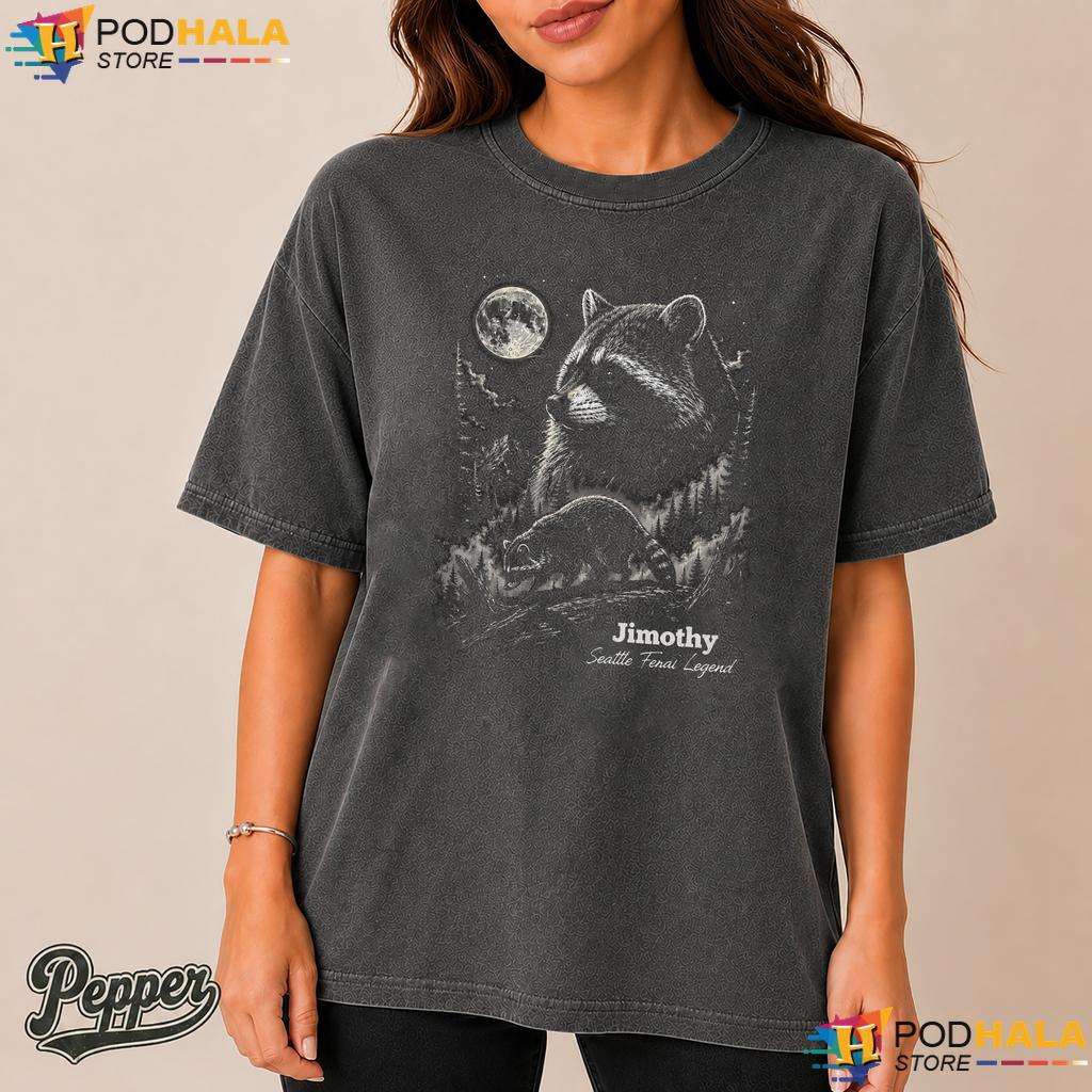 Seattle Feral Legend Comfort Colors Tshirt Funny Jimothy Raccoon Viral Meme Seattle Feral Legend Comfort Colors Tshirt Funny Jimothy Raccoon Viral Meme
