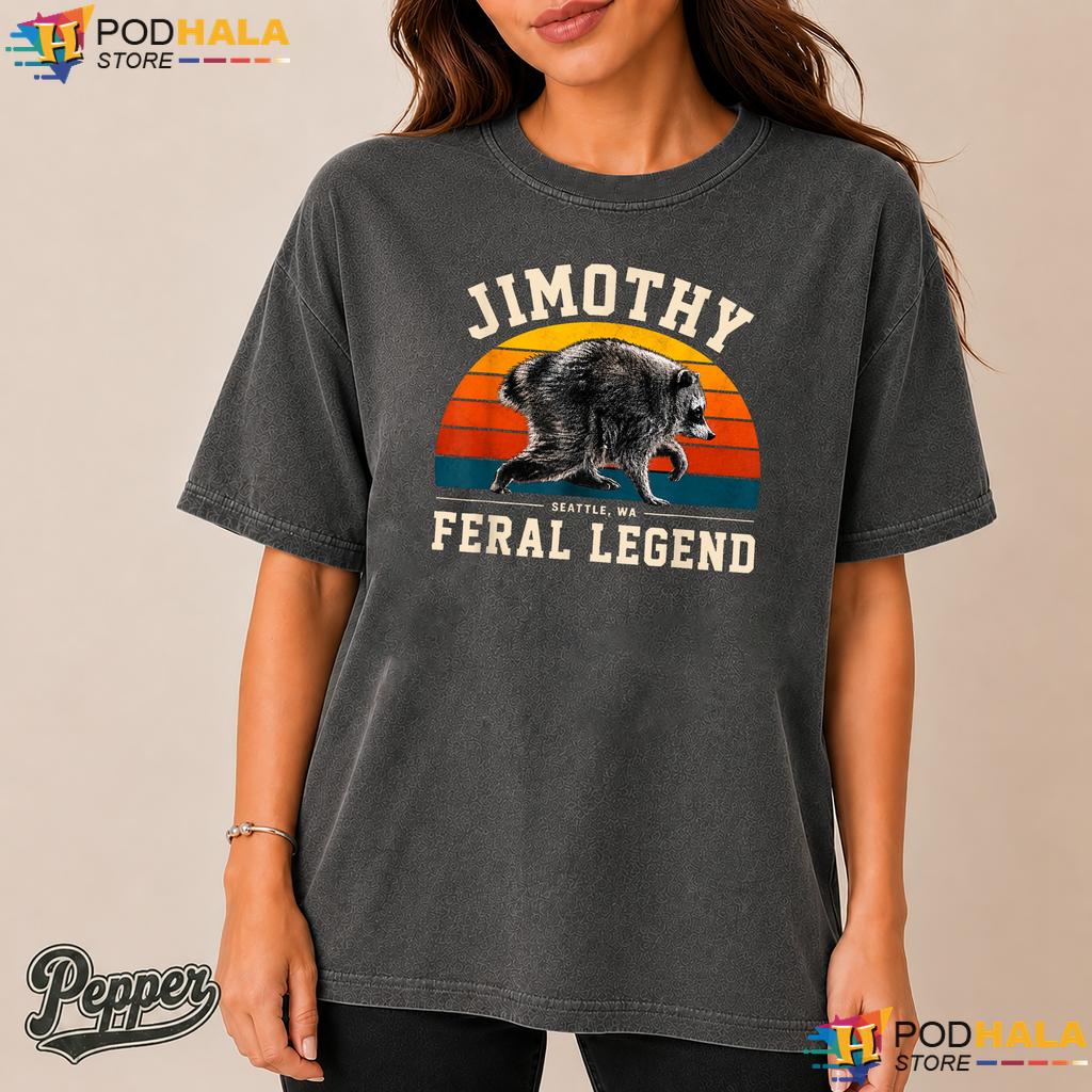 Seattle Feral Legend Comfort Colors Tshirt Jimothy Raccoon Meme Apparel Seattle Feral Legend Comfort Colors Tshirt Jimothy Raccoon Meme Apparel