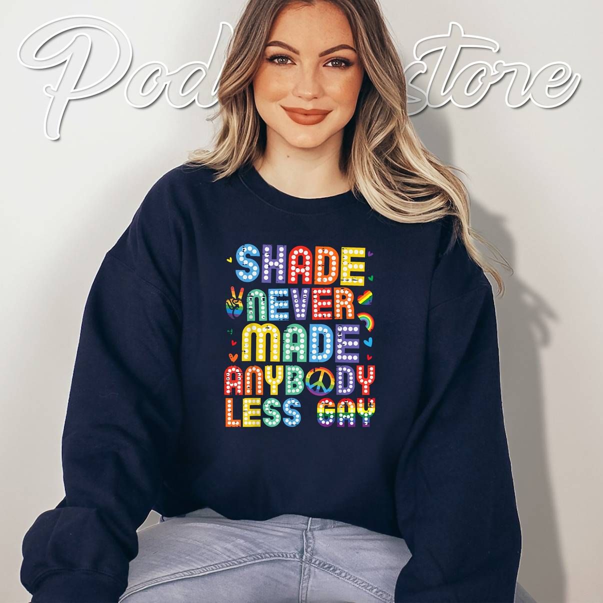 Shade Never Made Anybody Less Gay Tshirt LGBTQ Ally Pride Month Mens Shade Never Made Anybody Less Gay Tshirt LGBTQ Ally Pride Month Mens