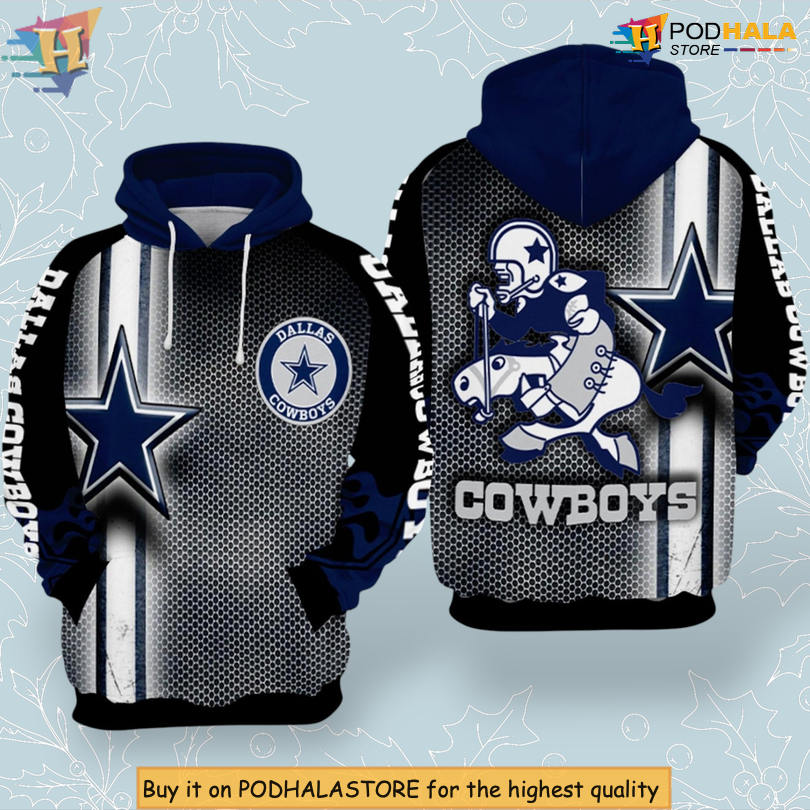 Signature Teamwear Dallas Cowboys Sweatshirts & Hoodies 3D Printed Zip Up