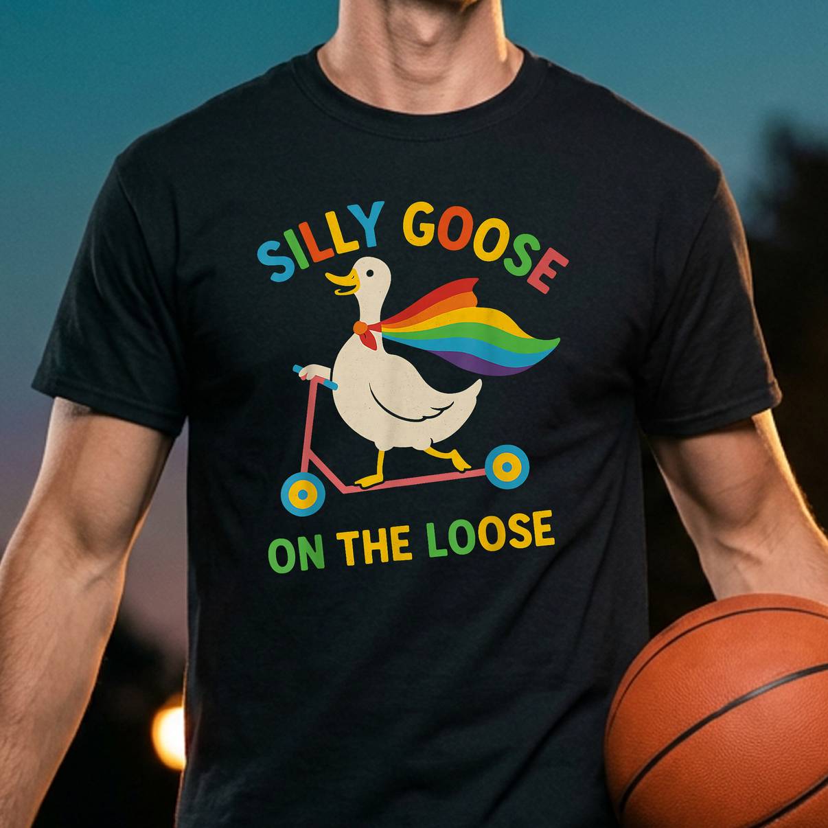 Silly Goose On The Loose Meme Tshirt Funny Pride Month LGBTQ For Mens Silly Goose On The Loose Meme Tshirt Funny Pride Month LGBTQ For Mens