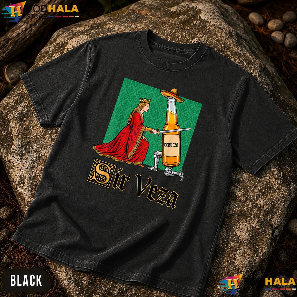 Sir Veza Cerveza Beer Comfort Colors T-Shirt Funny Mexican Sombrero Apparel