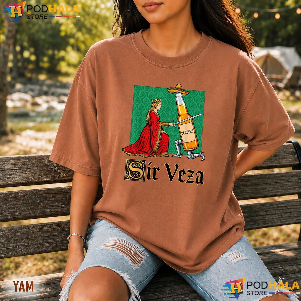Sir Veza Cerveza Beer Comfort Colors Tee Funny Mexican Sombrero Apparel Sir Veza Cerveza Beer Comfort Colors Tee Funny Mexican Sombrero Apparel