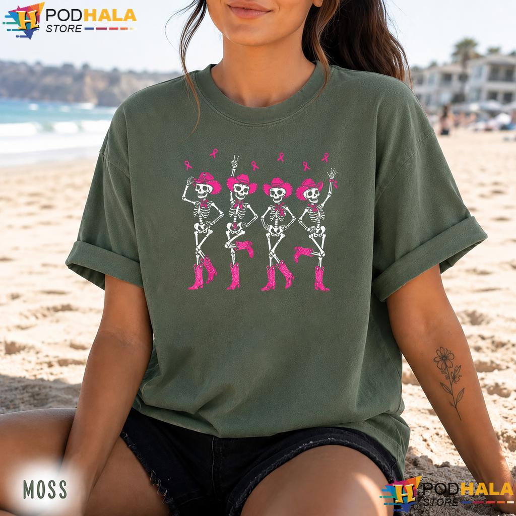 Skeleton Pink Ribbon Womens Comfort Colors Tee Breast Cancer Kids Skeleton Pink Ribbon Womens Comfort Colors Tee Breast Cancer Kids