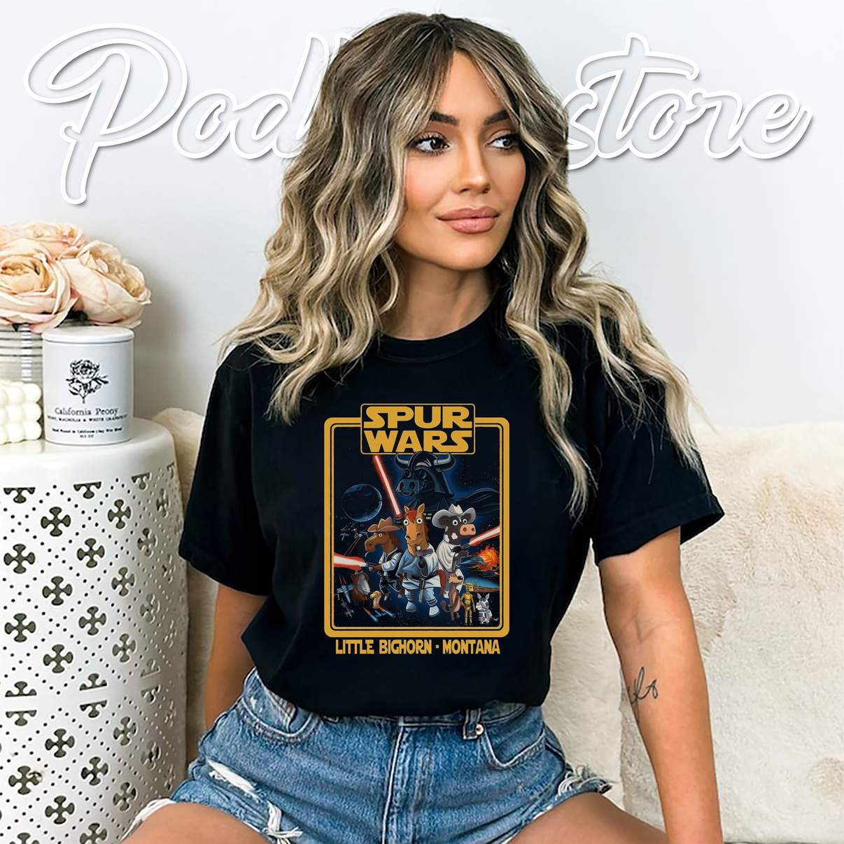 Spur Wars Funny Parody Fan Shirt Basketball Sports Graphic Design For Mens