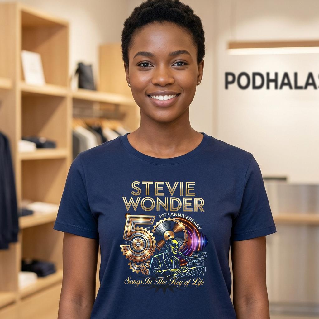 Stevie Wonder Anniversary Tour Shirt Vintage Concert Fan Graphic Stevie Wonder Anniversary Tour Shirt Vintage Concert Fan Graphic