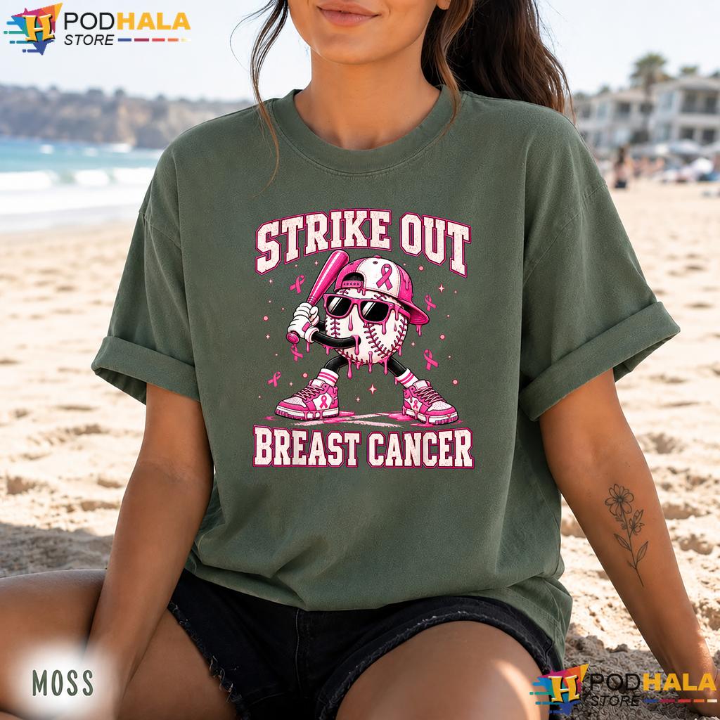 Strike Out Baseball Drip Boys Comfort Colors Tshirt Breast Cancer Youth Strike Out Baseball Drip Boys Comfort Colors Tshirt Breast Cancer Youth