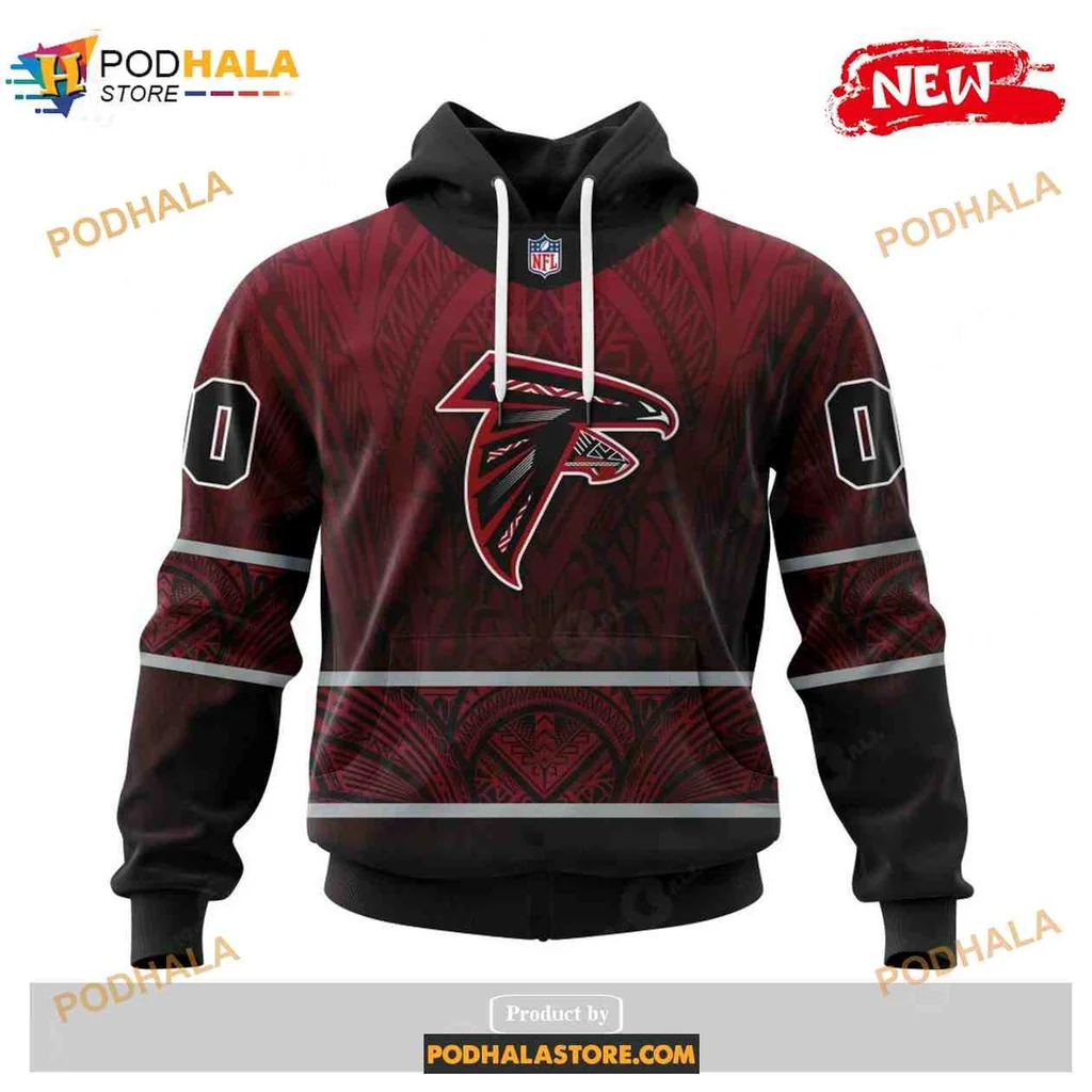 Stylish Atlanta Falcons Samoa Culture 3d Hoodie With Bold Design