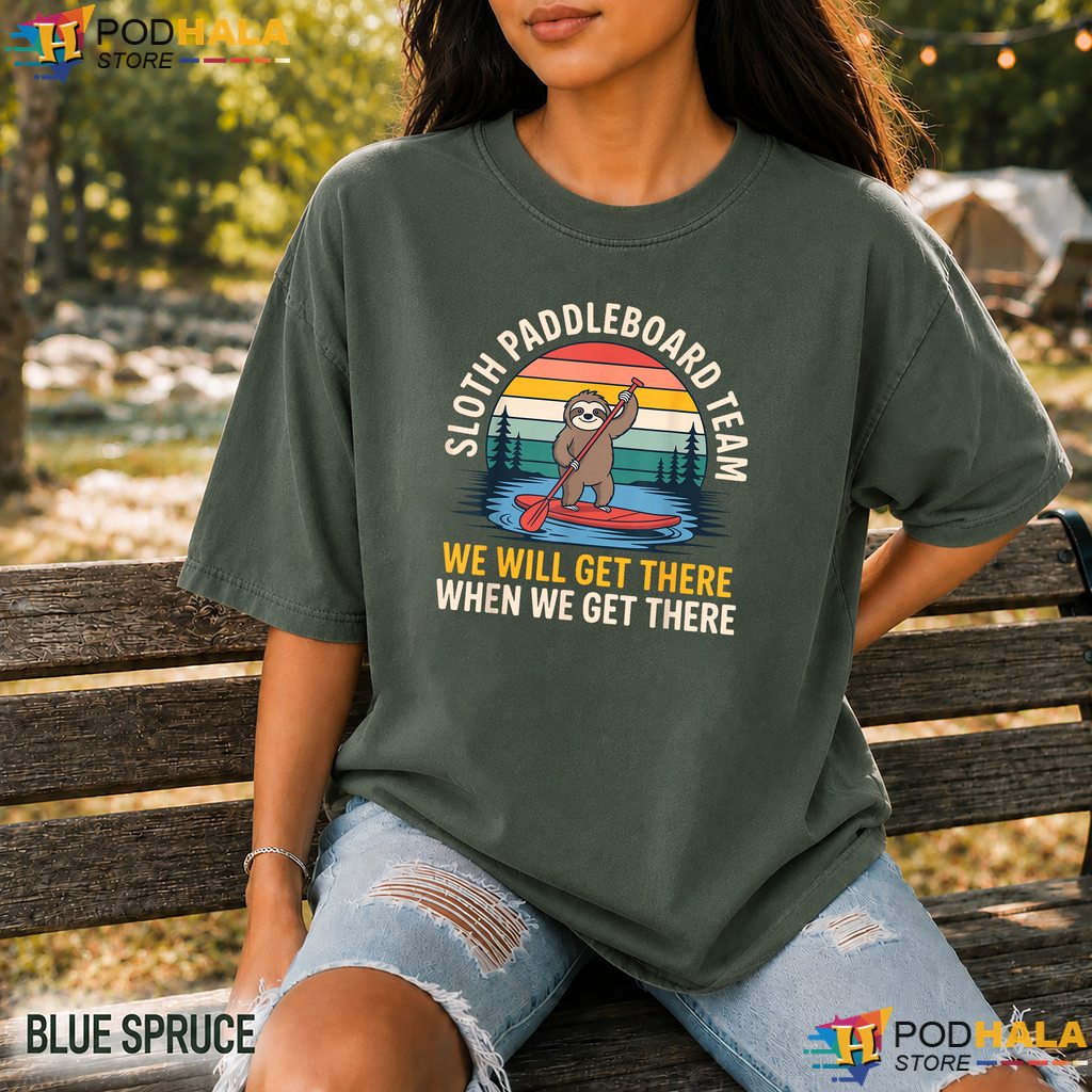 SUP Paddleboard Water Sports Comfort Colors Shirt Funny Lake Lover Top SUP Paddleboard Water Sports Comfort Colors Shirt Funny Lake Lover Top