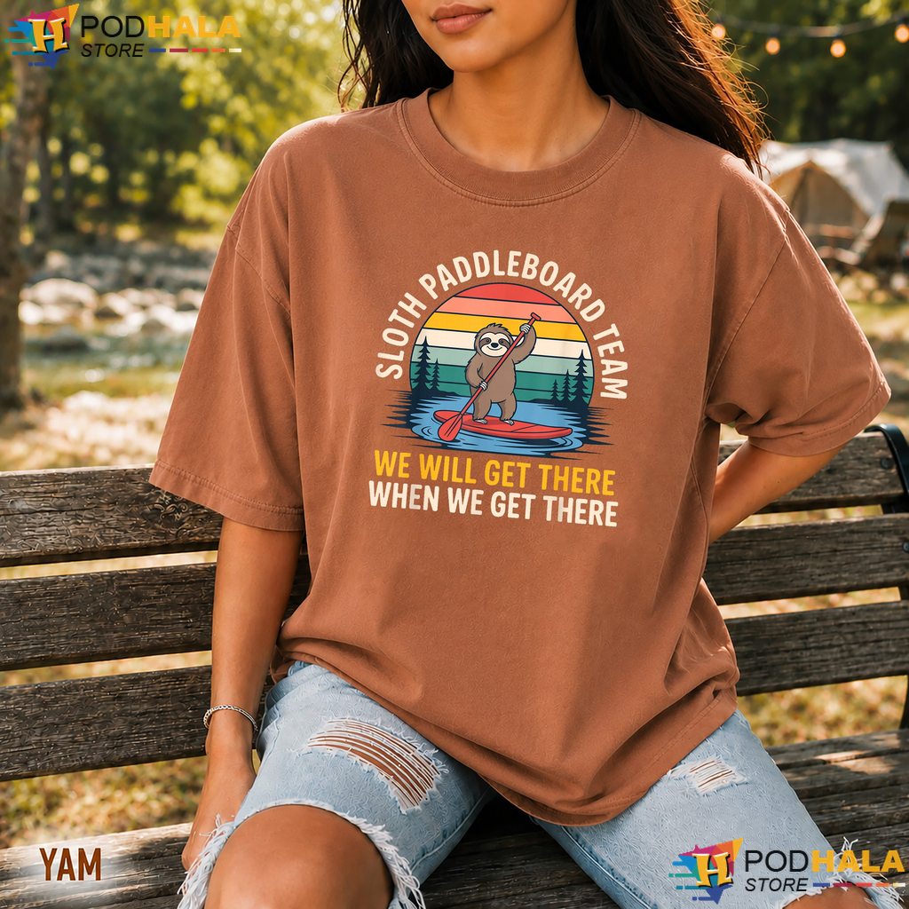 SUP Paddleboard Water Sports Comfort Colors Tee Funny Lake Lover Top SUP Paddleboard Water Sports Comfort Colors Tee Funny Lake Lover Top
