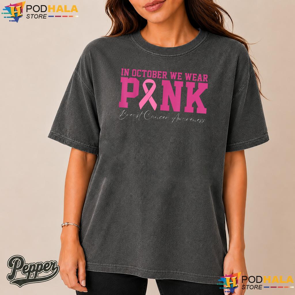 Support Squad Pink Ribbon Comfort Colors T-Shirt October Breast Cancer Support Squad Pink Ribbon Comfort Colors T-Shirt October Breast Cancer