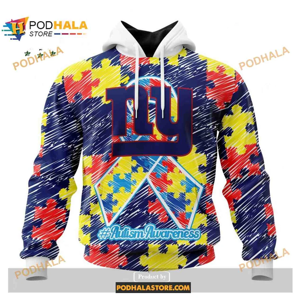 Supportive Autism Awareness Puzzle 3d Hoodie With Vibrant Tly Design