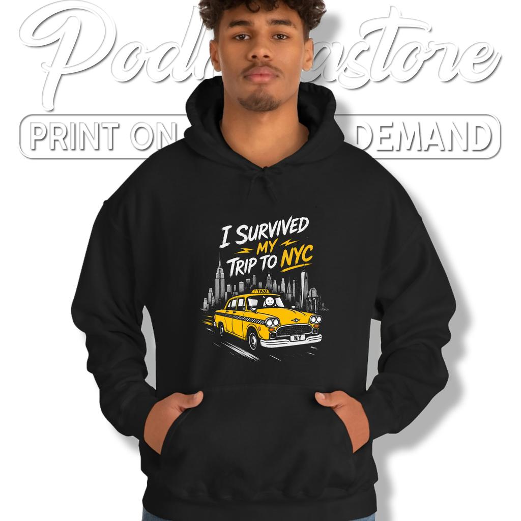 Survived NYC Trip Tshirt Funny New York City Tourist Graphic Humor Top Survived NYC Trip Tshirt Funny New York City Tourist Graphic Humor Top