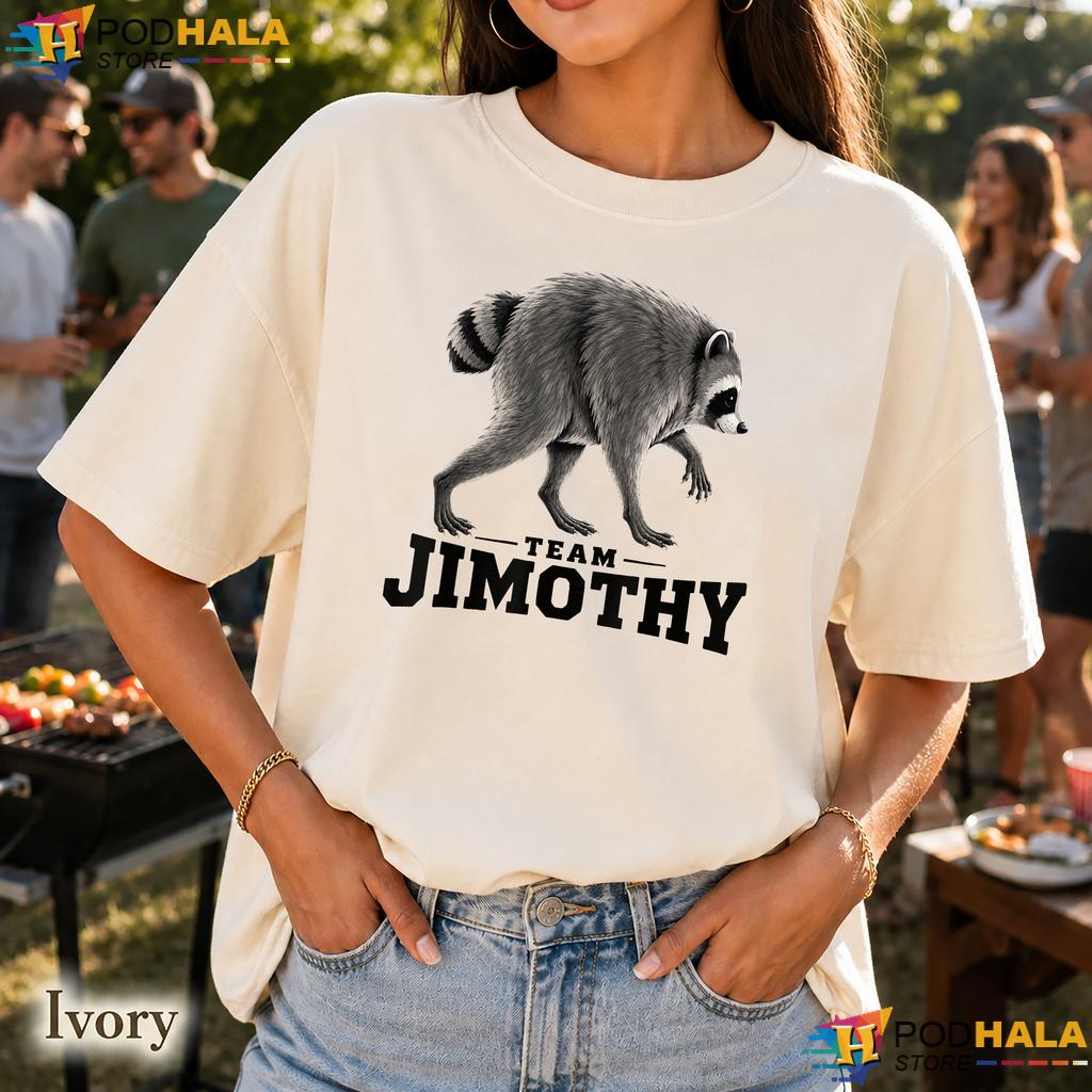 Team Jimothy Raccoon Comfort Colors Tshirt Funny Viral Animal Meme Apparel Team Jimothy Raccoon Comfort Colors Tshirt Funny Viral Animal Meme Apparel
