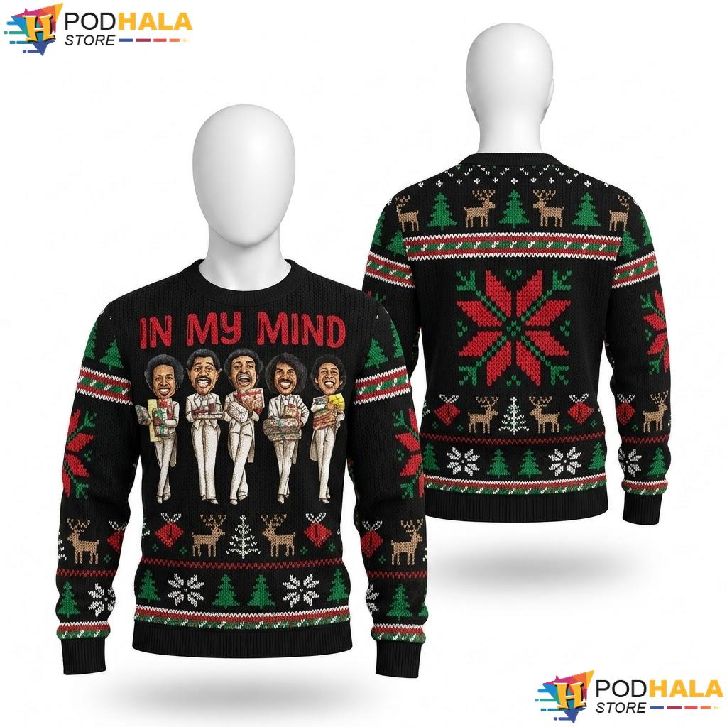 Temptations Silent Night Christmas Sweater Funny Holiday Apparel