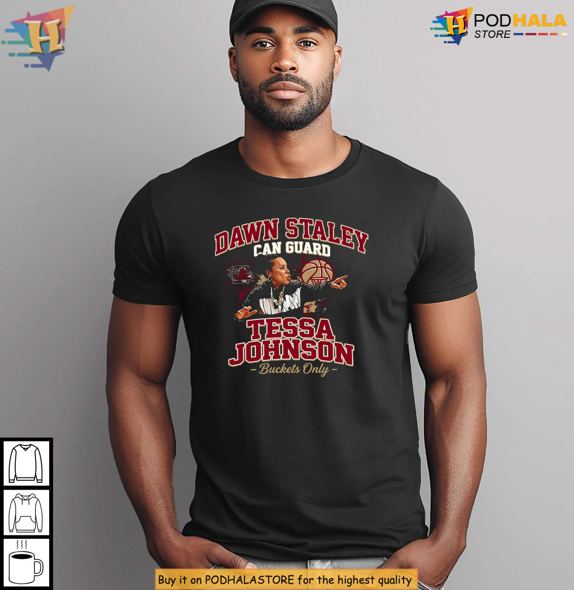Tessa Johnson South Carolina 2026 NCAA Women's Basketball Varsity Fans T-Shirt