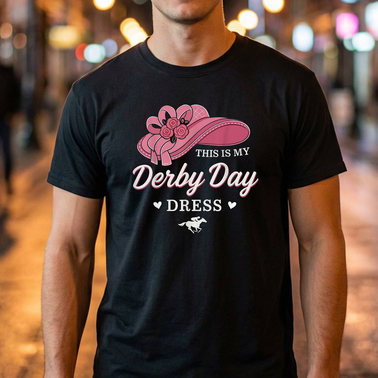 This Is My Derby Day Dress Funny Tshirt Horse Racing Outfit For Mens This Is My Derby Day Dress Funny Tshirt Horse Racing Outfit For Mens