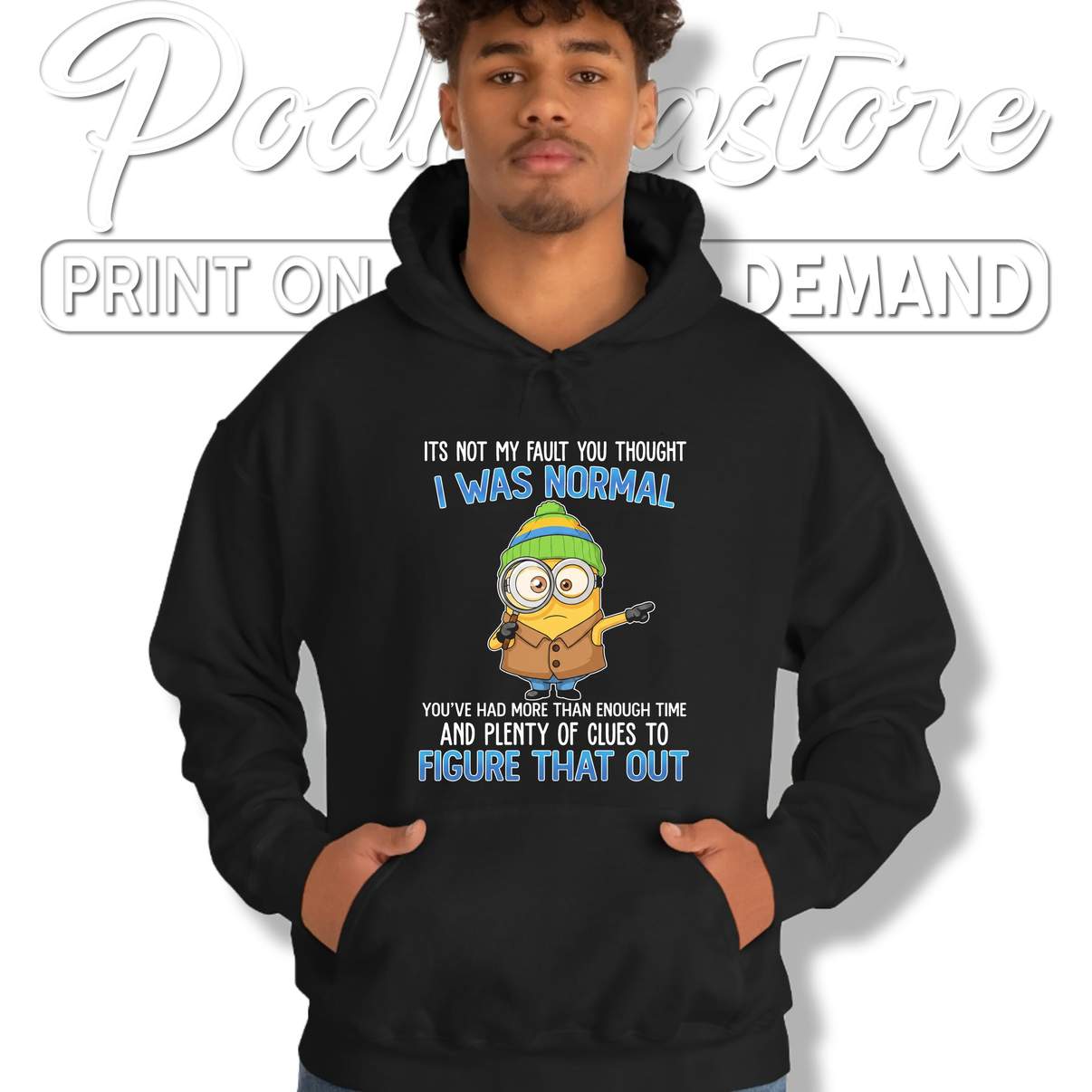 Thought I Was Normal Minions Tshirt Not My Fault Funny Meme Graphic Men Thought I Was Normal Minions Tshirt Not My Fault Funny Meme Graphic Men