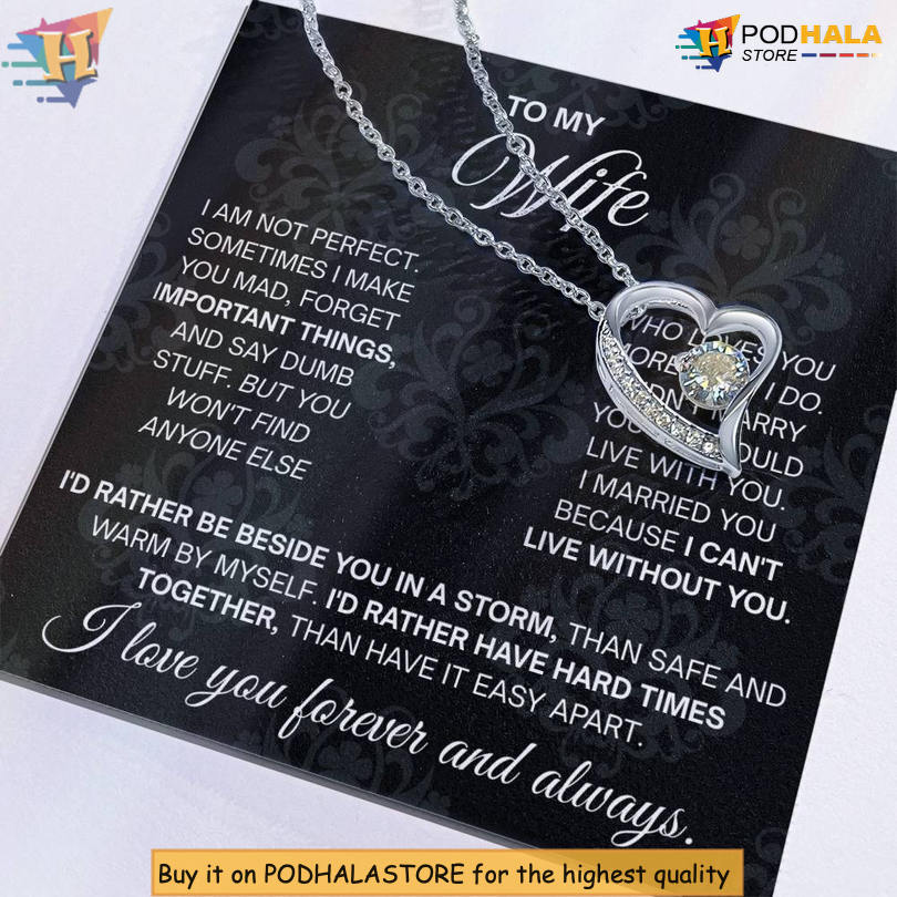 To My Wife Calm And Comfort Necklace Valentine s Day Card Messages Hold This Close - View 4 To My Wife Calm And Comfort Necklace Valentine s Day Card Messages Hold This Close - View 4