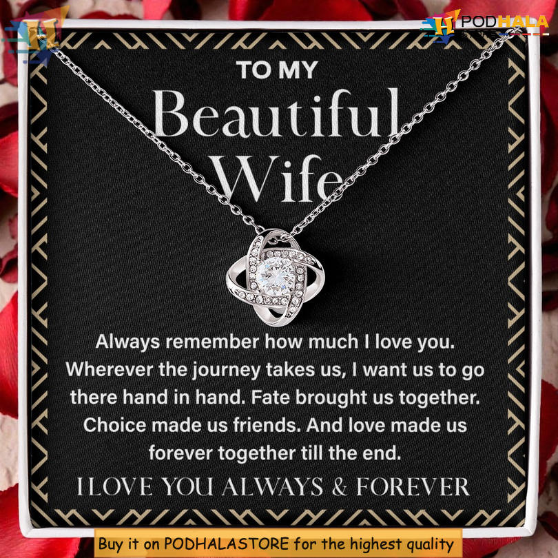 To My Wife Necklace Valentine's Day Necklace For Her You Are My Light Emotional Love Note Gift To My Wife Necklace Valentine's Day Necklace For Her You Are My Light Emotional Love Note Gift