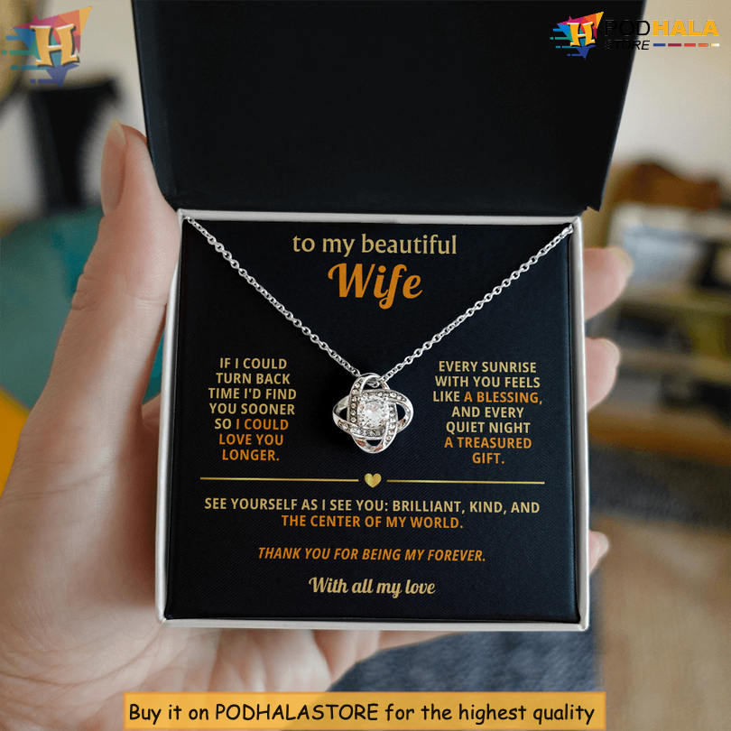To My Wife Source Of Joy Necklace Valentine Day Card Messages Find You Sooner Love You Longer - View 1 To My Wife Source Of Joy Necklace Valentine Day Card Messages Find You Sooner Love You Longer - View 1