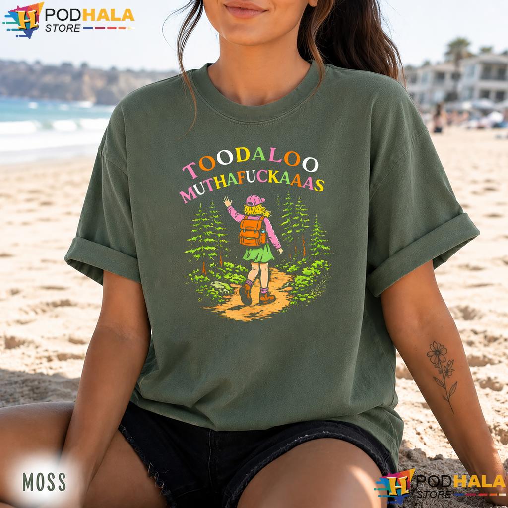 Toodaloo Hiker Girl Comfort Colors Tee Funny Hiking Camping Outdoor Top Toodaloo Hiker Girl Comfort Colors Tee Funny Hiking Camping Outdoor Top