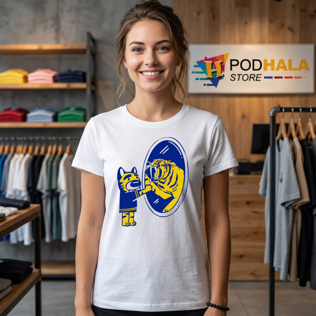 Toothie The Buffalo Hockey Tee Sports Mascot Fan Graphic Design For Mens Toothie The Buffalo Hockey Tee Sports Mascot Fan Graphic Design For Mens