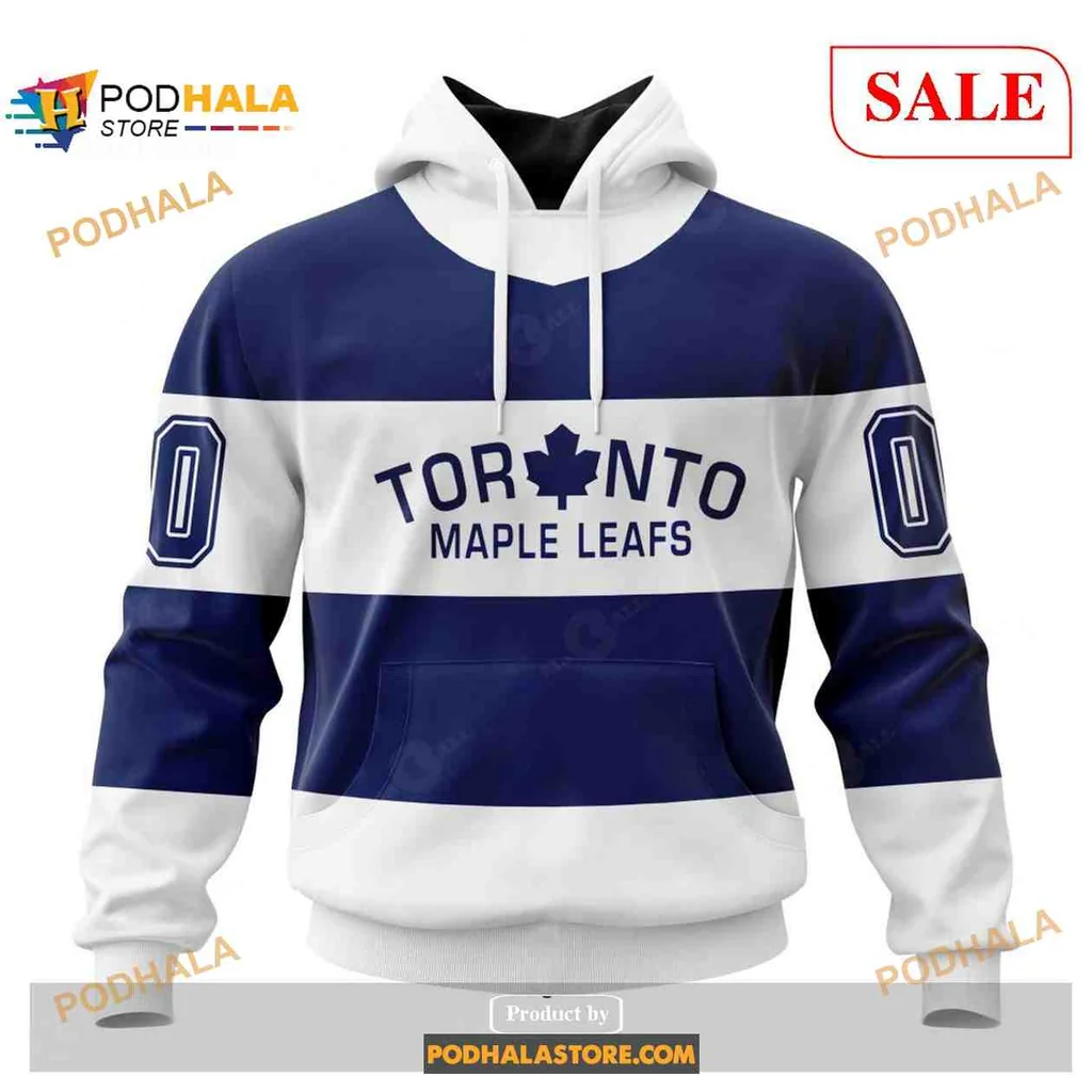 Toronto Maple Leafs 3d Hoodie With Retro Concepts And Bold Design
