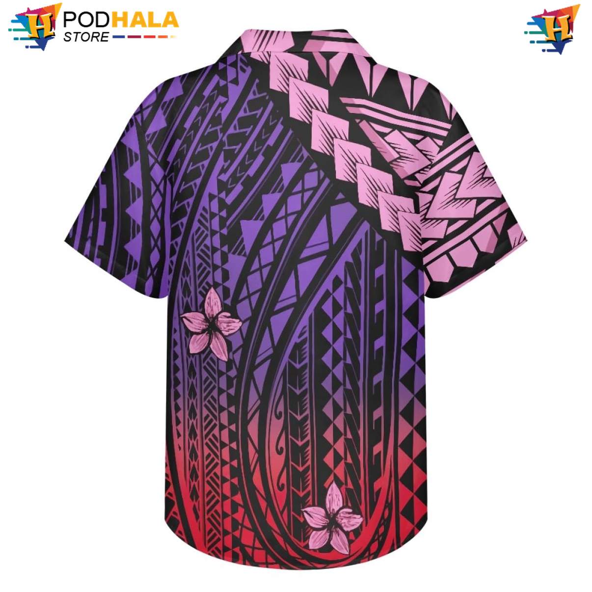 Traditional Plumeria Tropical Shirt Mens Polynesian Samoa Resort Wear Gear Traditional Plumeria Tropical Shirt Mens Polynesian Samoa Resort Wear Gear