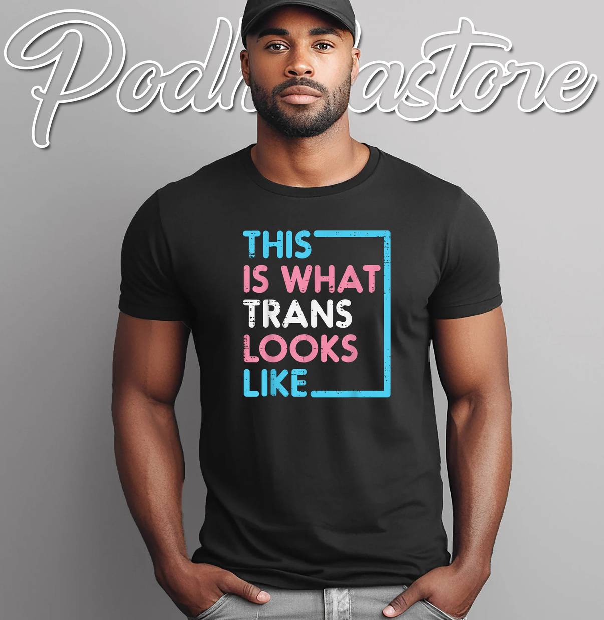 Transgender Pride This What Trans Shirt Looks Like LGBTQ For Mens
