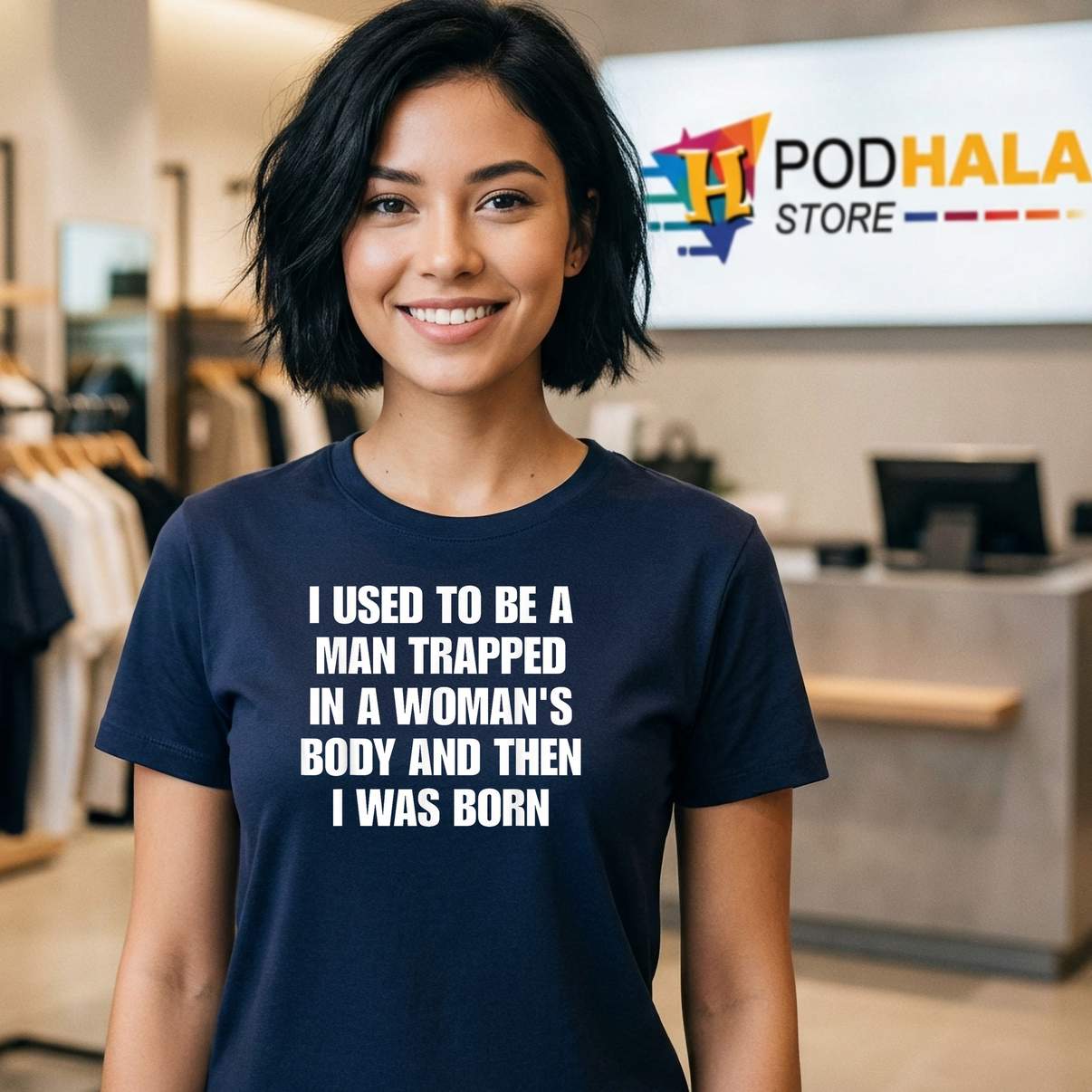 Trapped In Woman Body T-Shirt I Used To Be A Man Funny Humor Graphic Apparel Trapped In Woman Body T-Shirt I Used To Be A Man Funny Humor Graphic Apparel