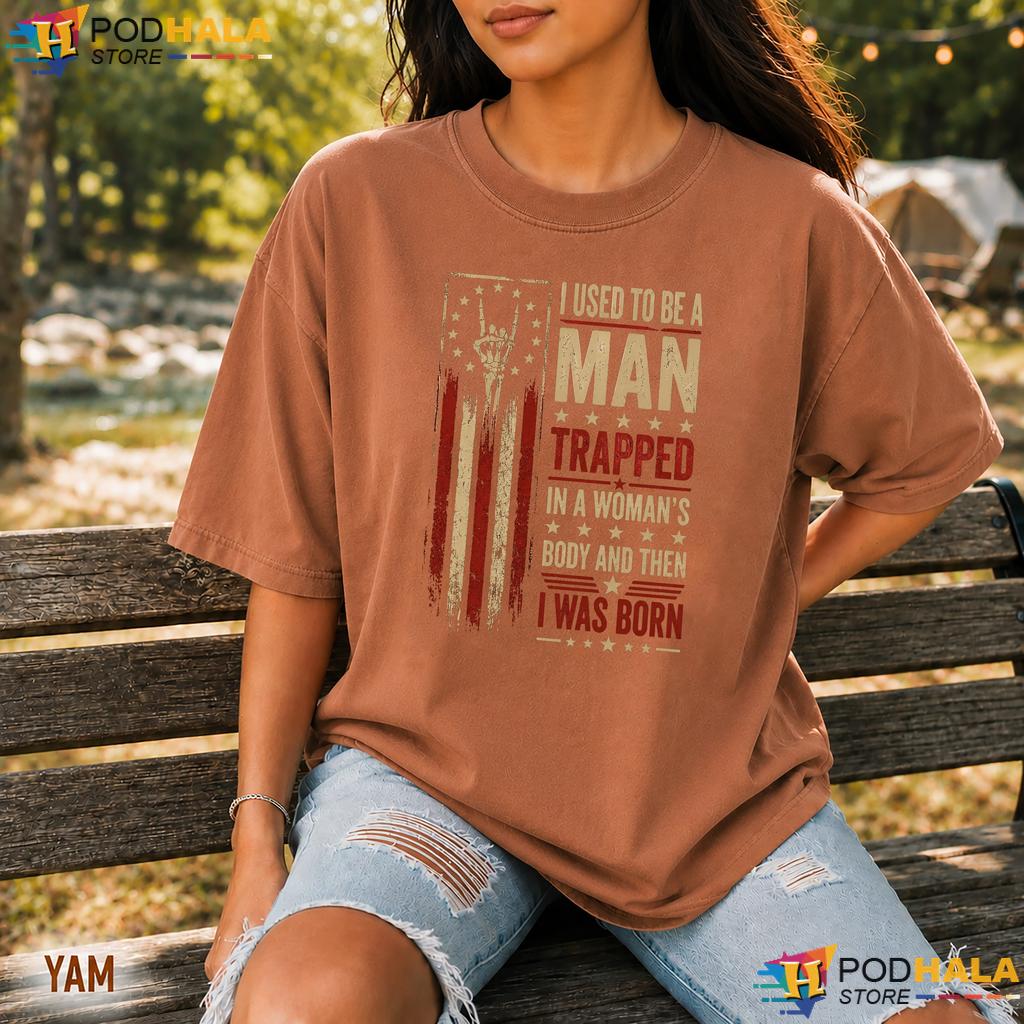 Trapped In Womans Body Comfort Colors Tshirt Funny Born Quote Adult Humor Trapped In Womans Body Comfort Colors Tshirt Funny Born Quote Adult Humor