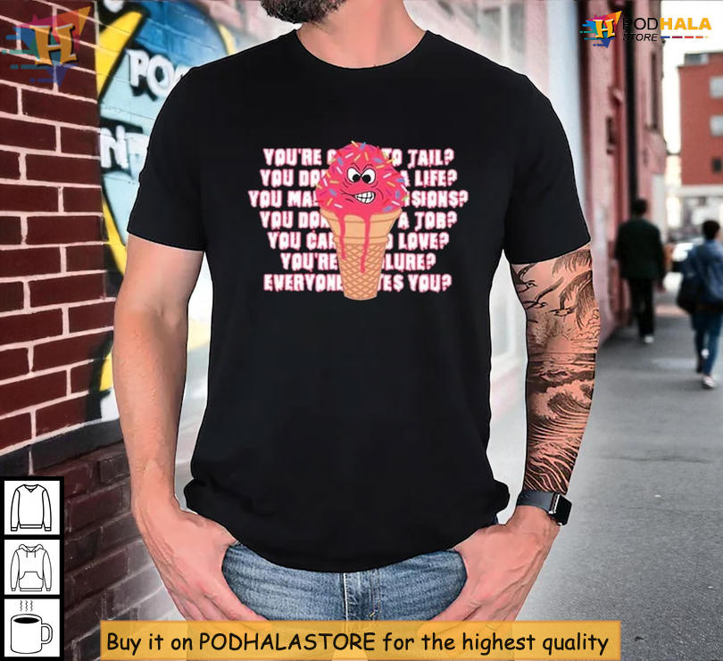 Trendy Ala Mode Shirt Msi Featuring Mindless Self Indulgence Ice Cream Quote Design