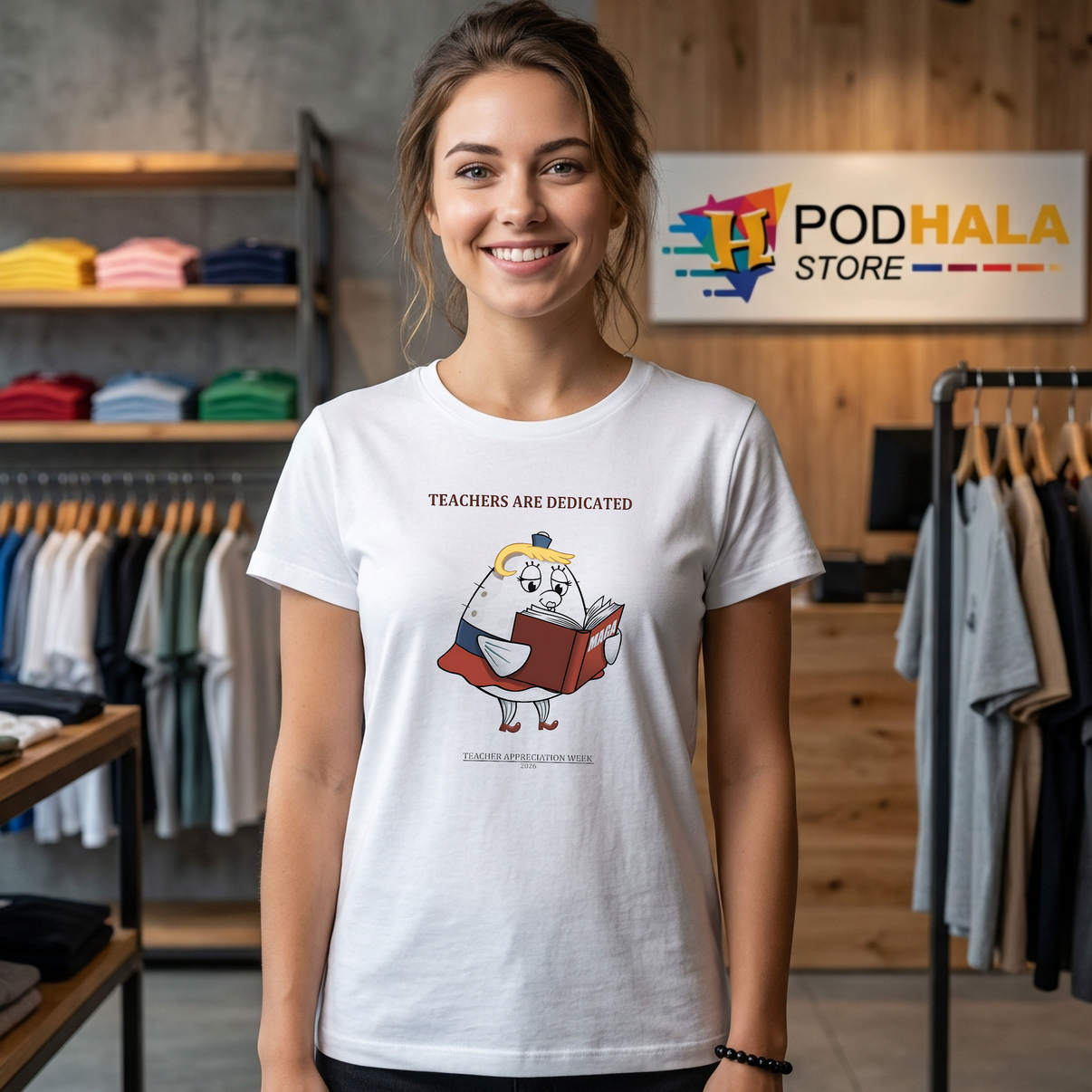 Trump MAGA Teachers Are Dedicated Shirt 2026 Teacher Appreciation Graphic