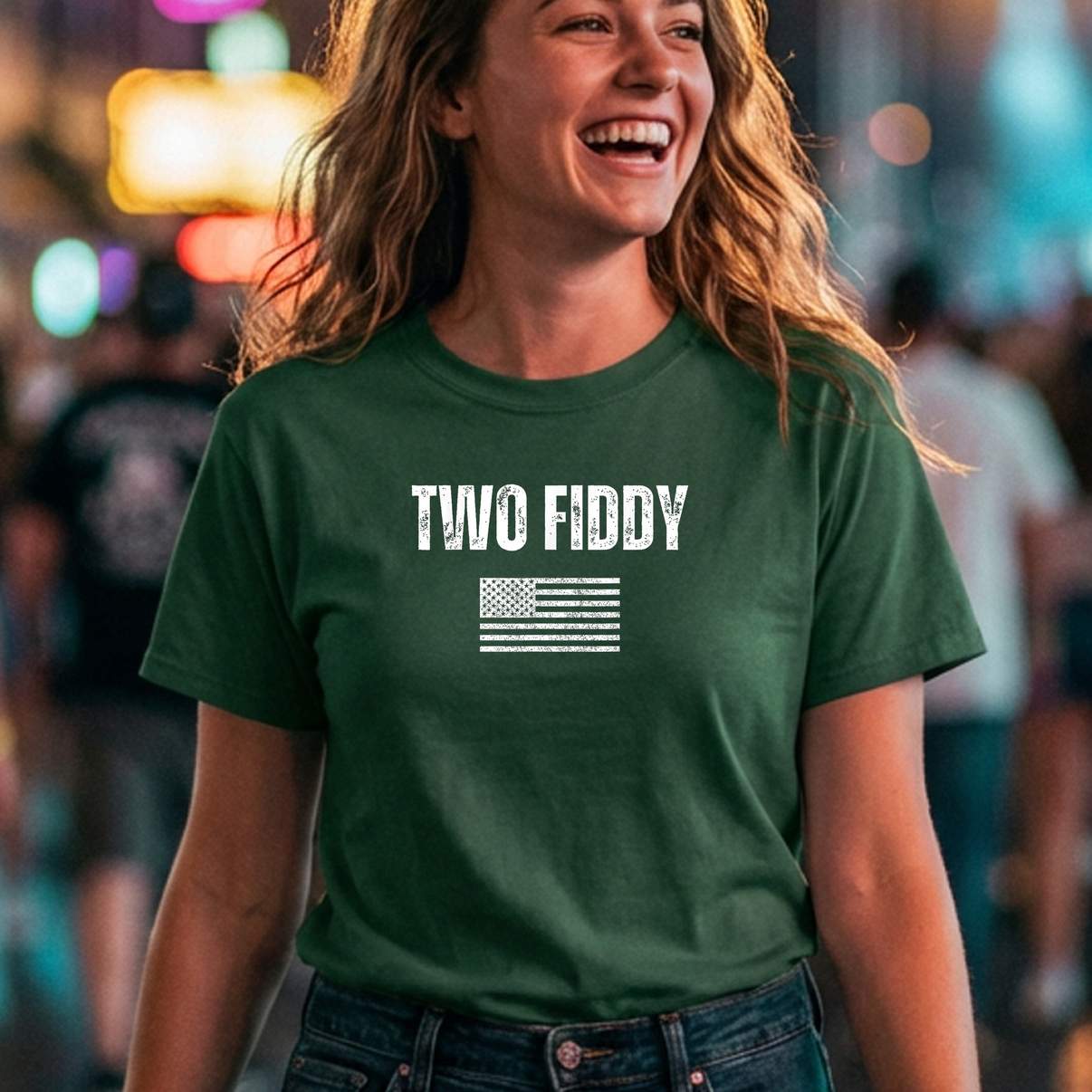 Two Fiddy American Flag Tshirt Humor Patriot Meme Mens Womens Graphic Apparel Two Fiddy American Flag Tshirt Humor Patriot Meme Mens Womens Graphic Apparel