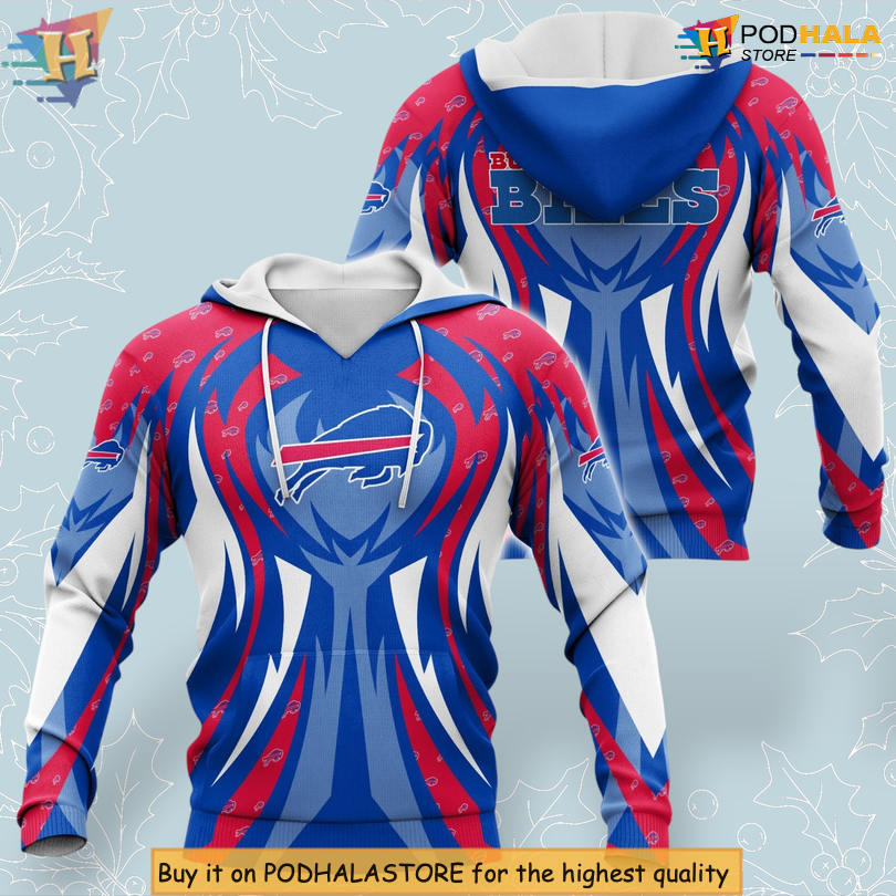 Ultimate Team Gear Buffalo Bills Full Print Hoodie 3D Fan Edition