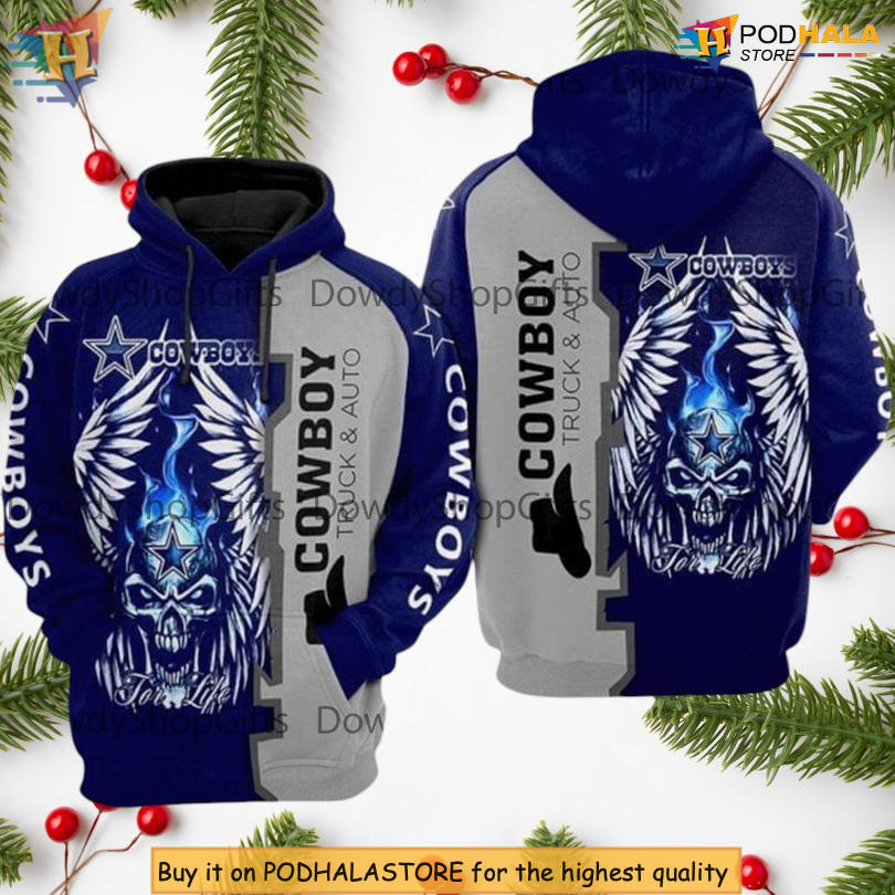 Unisex Cartoon Edition Dallas Cowboys Womens Hoodie Daffy Duck All Over Print