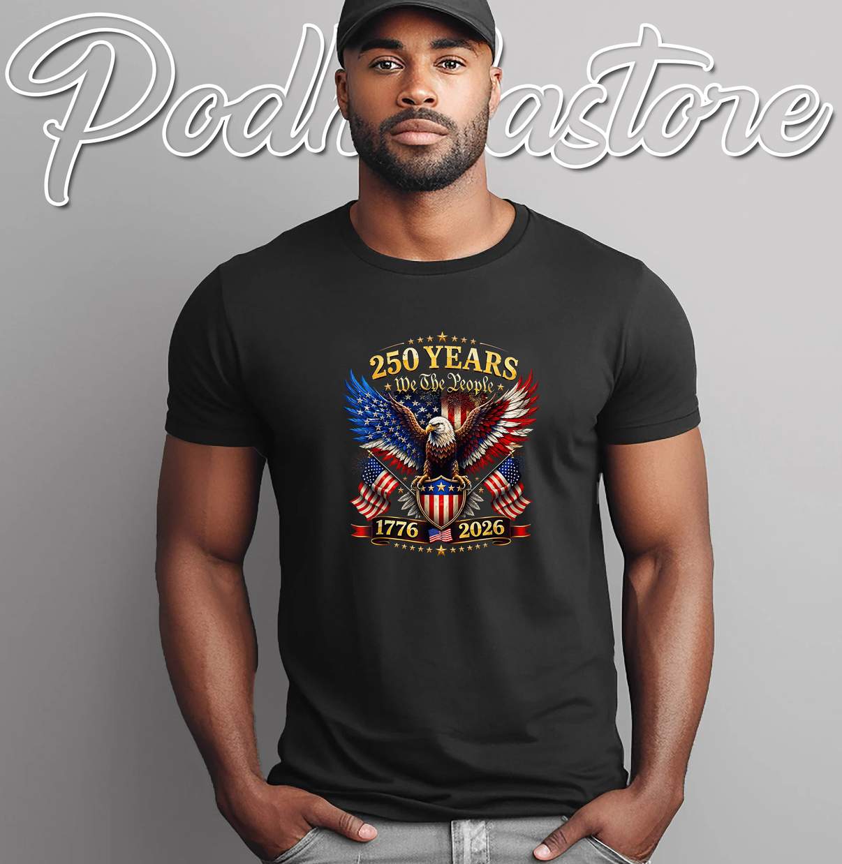 USA 250th Anniversary Fourth Of July Shirt 250 Years Celebration