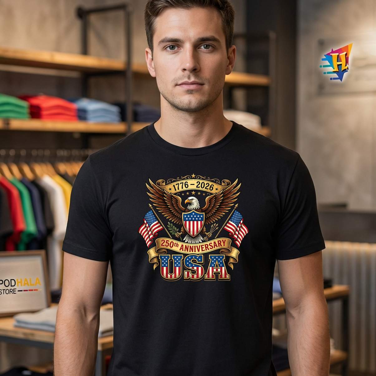USA Flag 250th Anniversary Tshirt 250 Years American Fourth Of July USA Flag 250th Anniversary Tshirt 250 Years American Fourth Of July