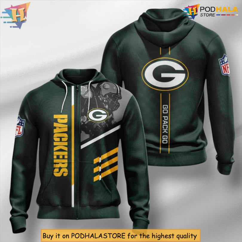 USA Flag Pride Edition Green Bay Packers Sweatshirt Hoodie 3D Football Wear