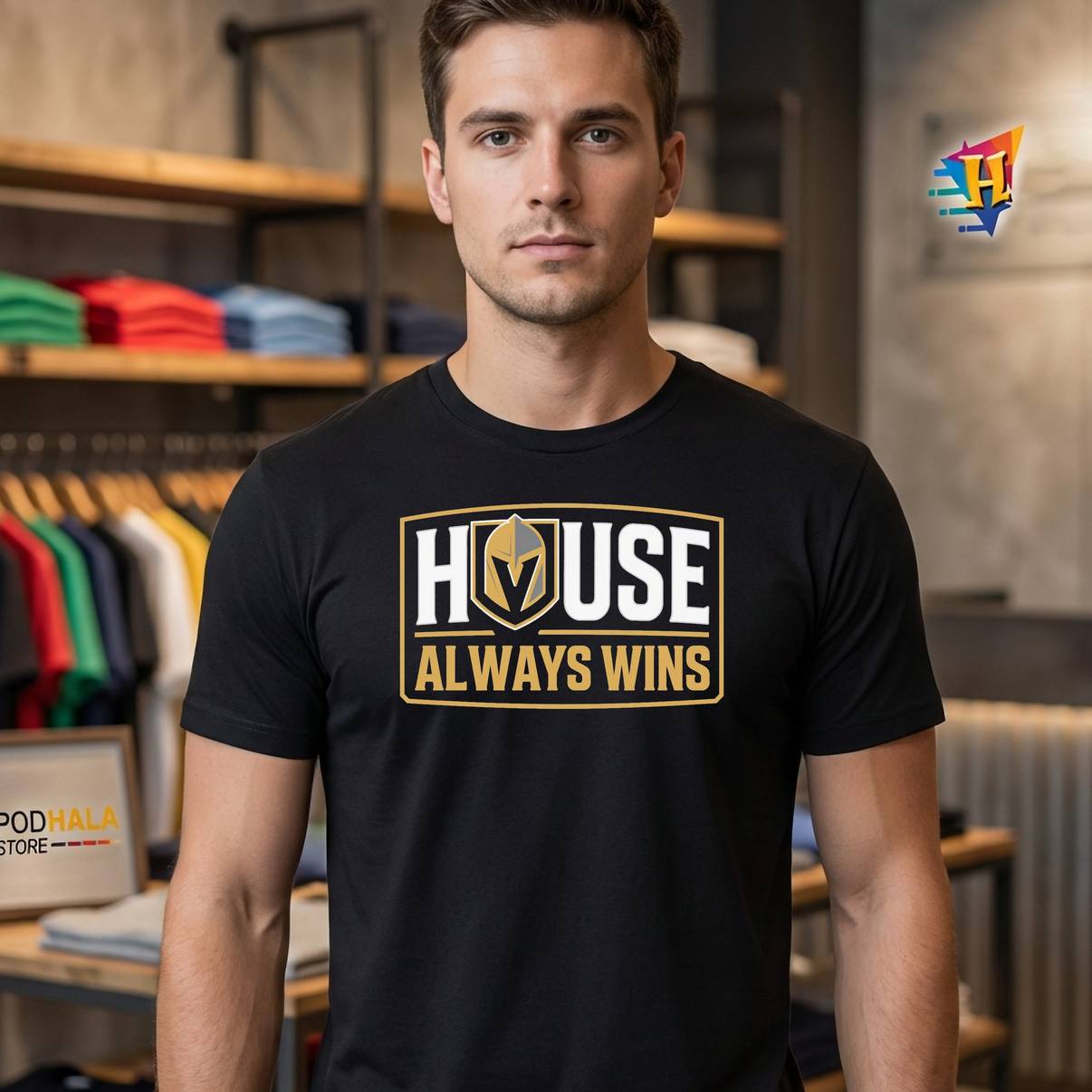 Vegas House Always Wins 2026 Shirt Original Concert Tour Music Fan Graphic Men
