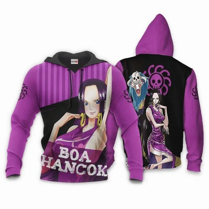 Vibrant Boa Hancock One Piece 3d Hoodie With Striking Design