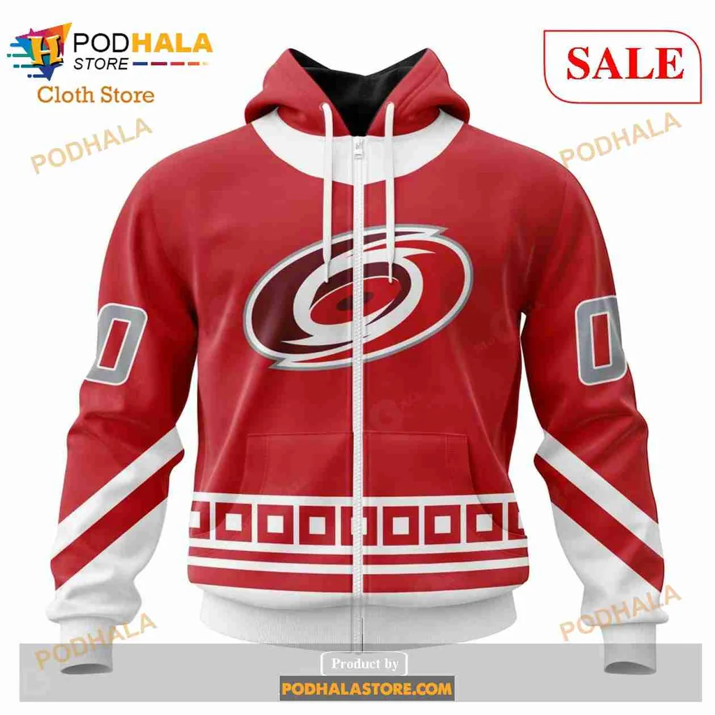 Vibrant Carolina Hurricanes All Over Print Hoodie With Stylish Logo And Geometric Design Vibrant Carolina Hurricanes All Over Print Hoodie With Stylish Logo And Geometric Design