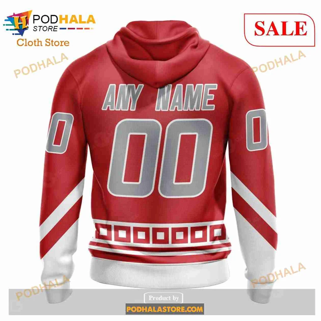 Vibrant Carolina Hurricanes AOP Hoodie With Stylish Logo And Geometric Design Vibrant Carolina Hurricanes AOP Hoodie With Stylish Logo And Geometric Design