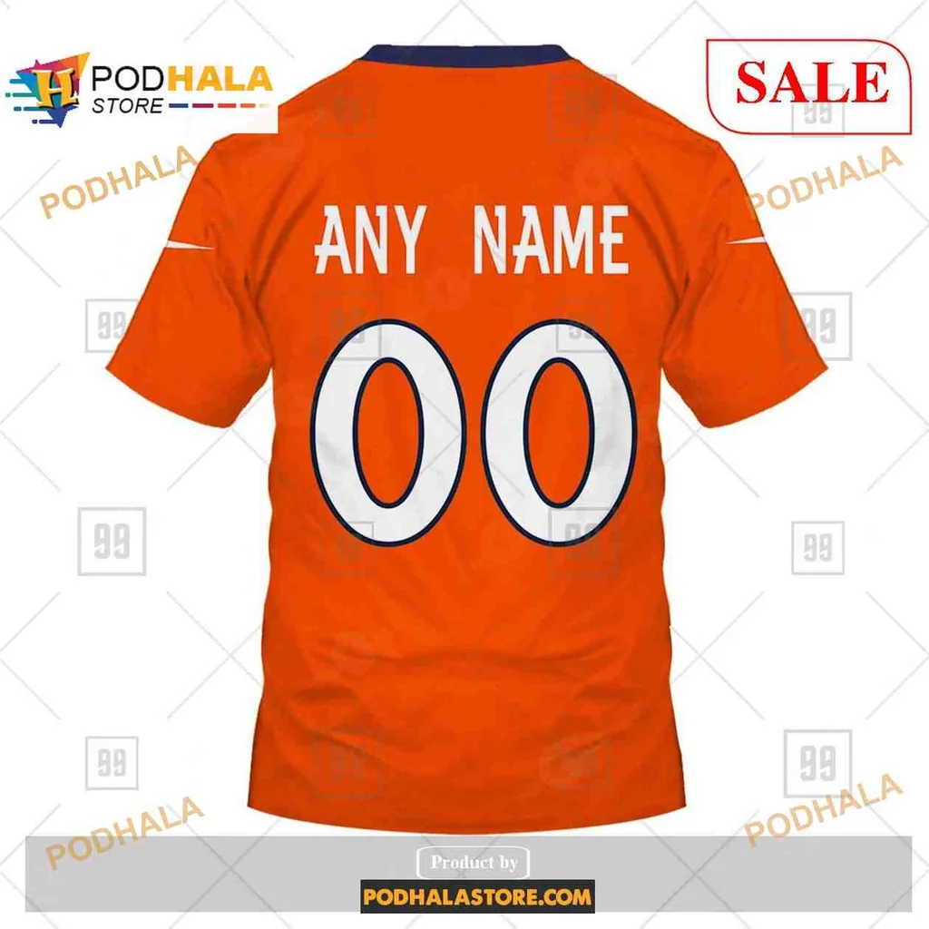 Vibrant Denver Broncos 3D Print Hoodie, Sporty Orange Team Pride Design Vibrant Denver Broncos 3D Print Hoodie, Sporty Orange Team Pride Design