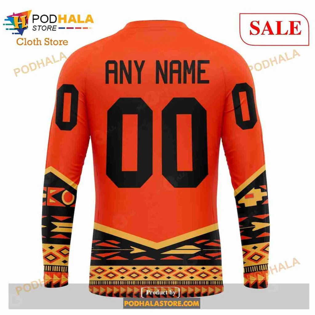 Vibrant Edmonton Oilers Indigenous Art Hoodie With Unique Design - Product View 5 Vibrant Edmonton Oilers Indigenous Art Hoodie With Unique Design - Product View 5
