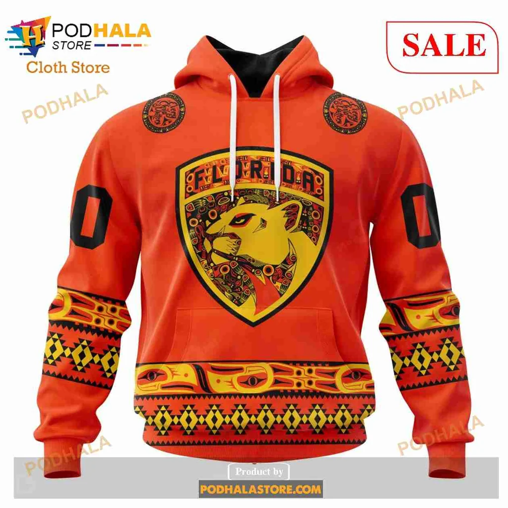 Vibrant Florida Panthers 3d Hoodie With Culturally Inspired Panther Design