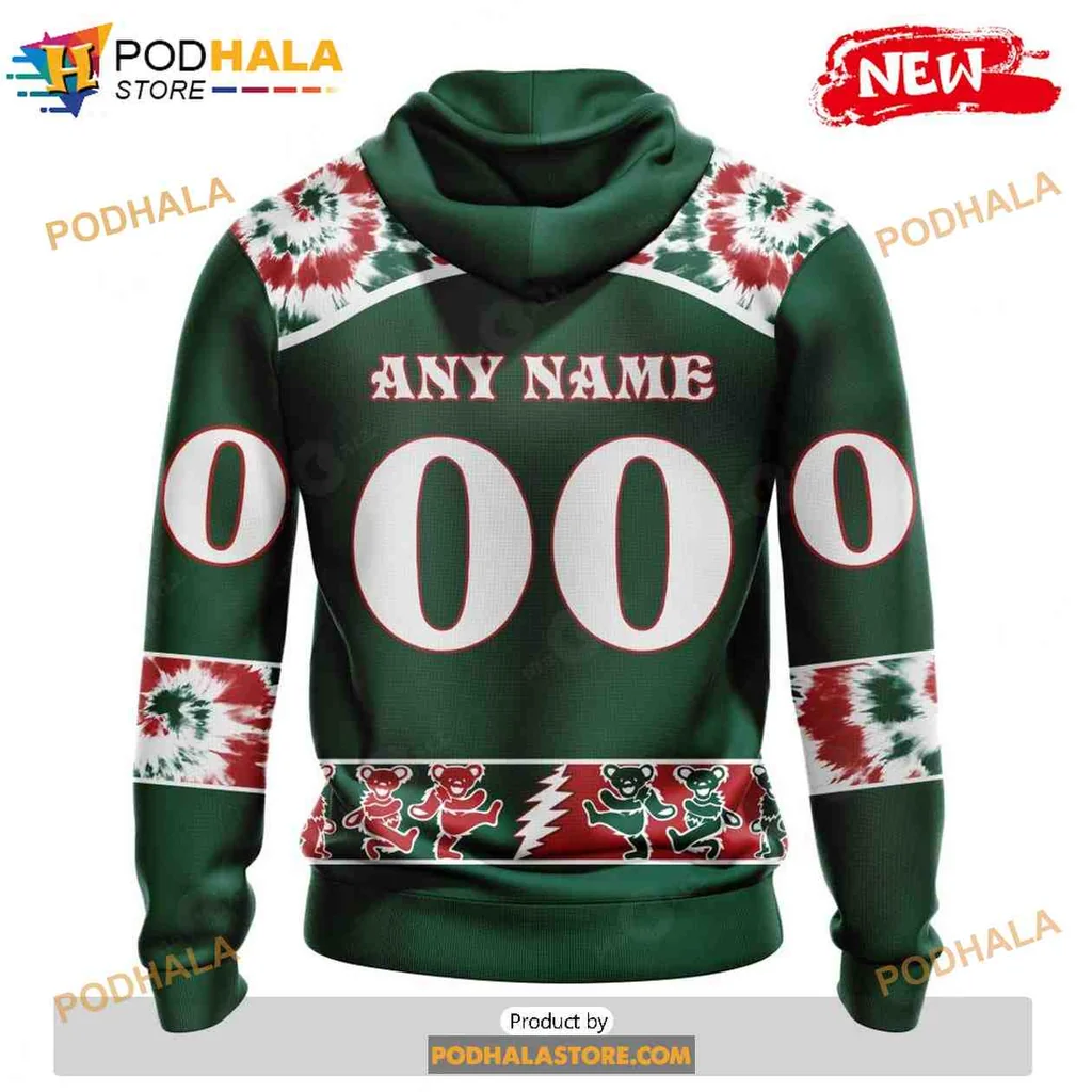 Vibrant Grateful Dead Minnesota Wild All Over Print Hoodie With Colorful Skull Design Vibrant Grateful Dead Minnesota Wild All Over Print Hoodie With Colorful Skull Design