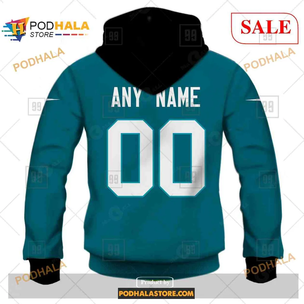 Vibrant Jacksonville Jaguars AOP Hoodie With Bold Number 00 And Team Logo Vibrant Jacksonville Jaguars AOP Hoodie With Bold Number 00 And Team Logo
