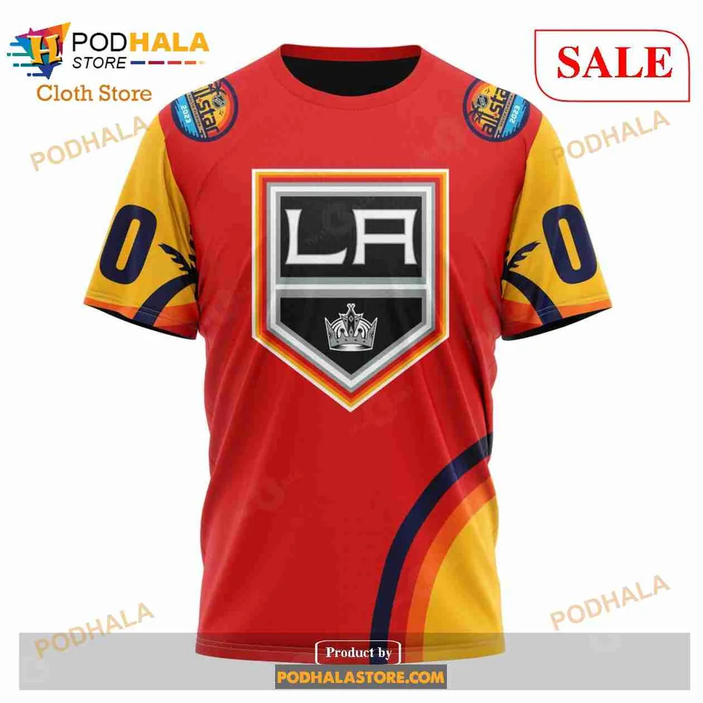 Vibrant Los Angeles Kings 3d Hoodie With Bold Emblem And Dynamic Stripes - Product View 6 Vibrant Los Angeles Kings 3d Hoodie With Bold Emblem And Dynamic Stripes - Product View 6